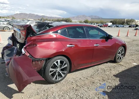 2018 Nissan Maxima 3.5S from USA, damaged, VIN 1N4AA6AP7JC408422